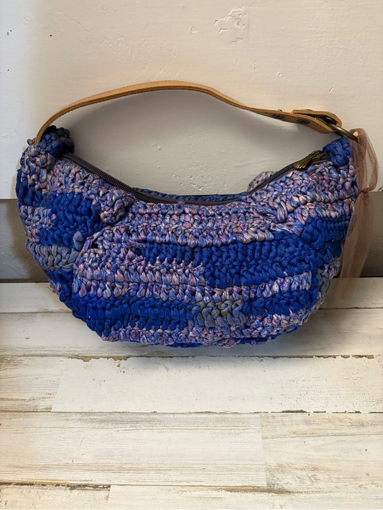 Chan Luu Handbags - Vintage Chan Luu Crocheted Silk Hobo Bag- One of a Kind With Original Tag